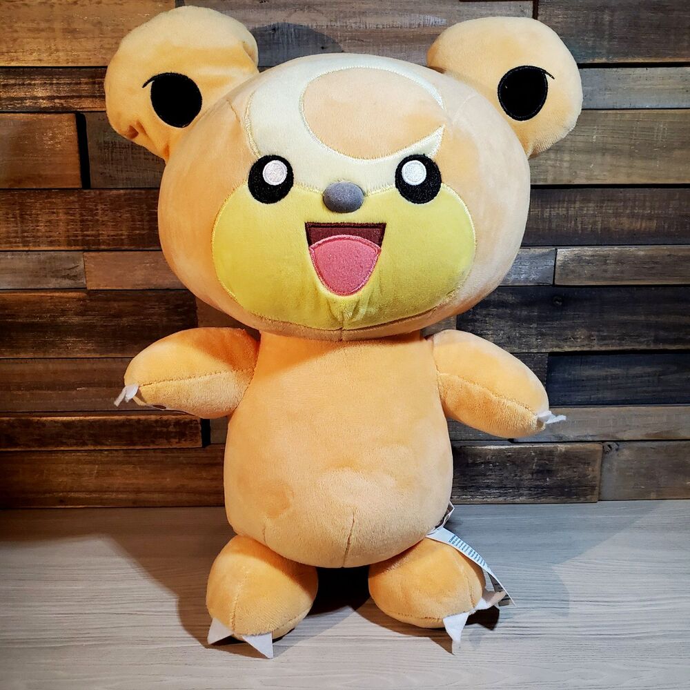 Build-A-Bear 2022 Pokemon Teddiursa 15” Plush New With Tag No Sound Box